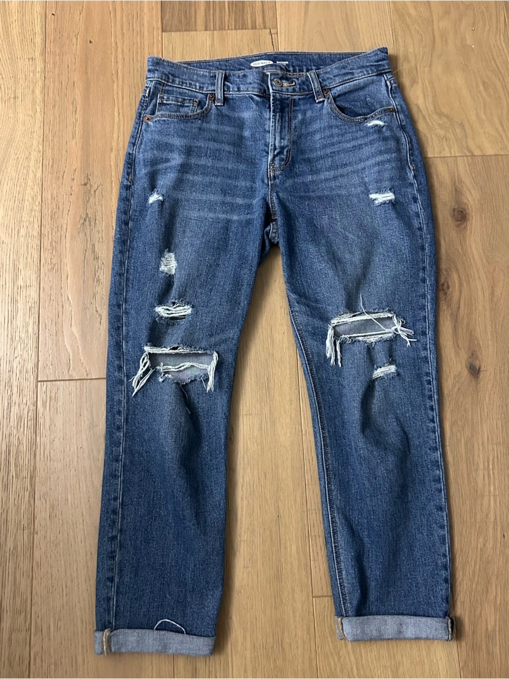 Old Navy Mid Rise Boyfriend Jeans Bundle - Picture 12 of 15